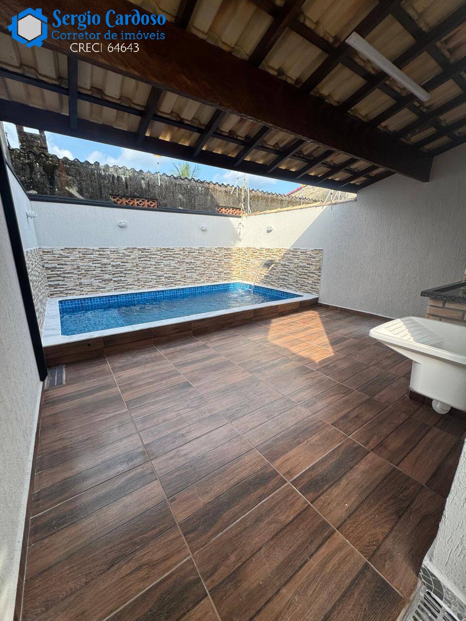 OPORTUNIDADE INCRIVEL! CASAS NOVAS COM PISCINA E AREA GOURMET! LADO PRAIA