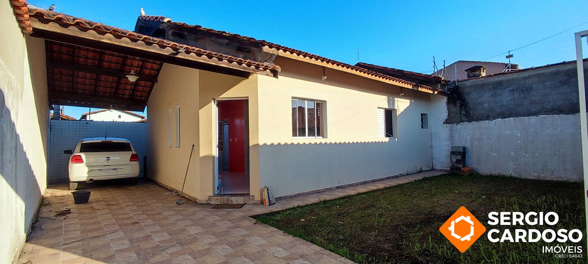 CASA MOBILIADA A 500M DO MAR QUINTAL COM ESPAÇO PARA PISCINA ITANHAEM/SP