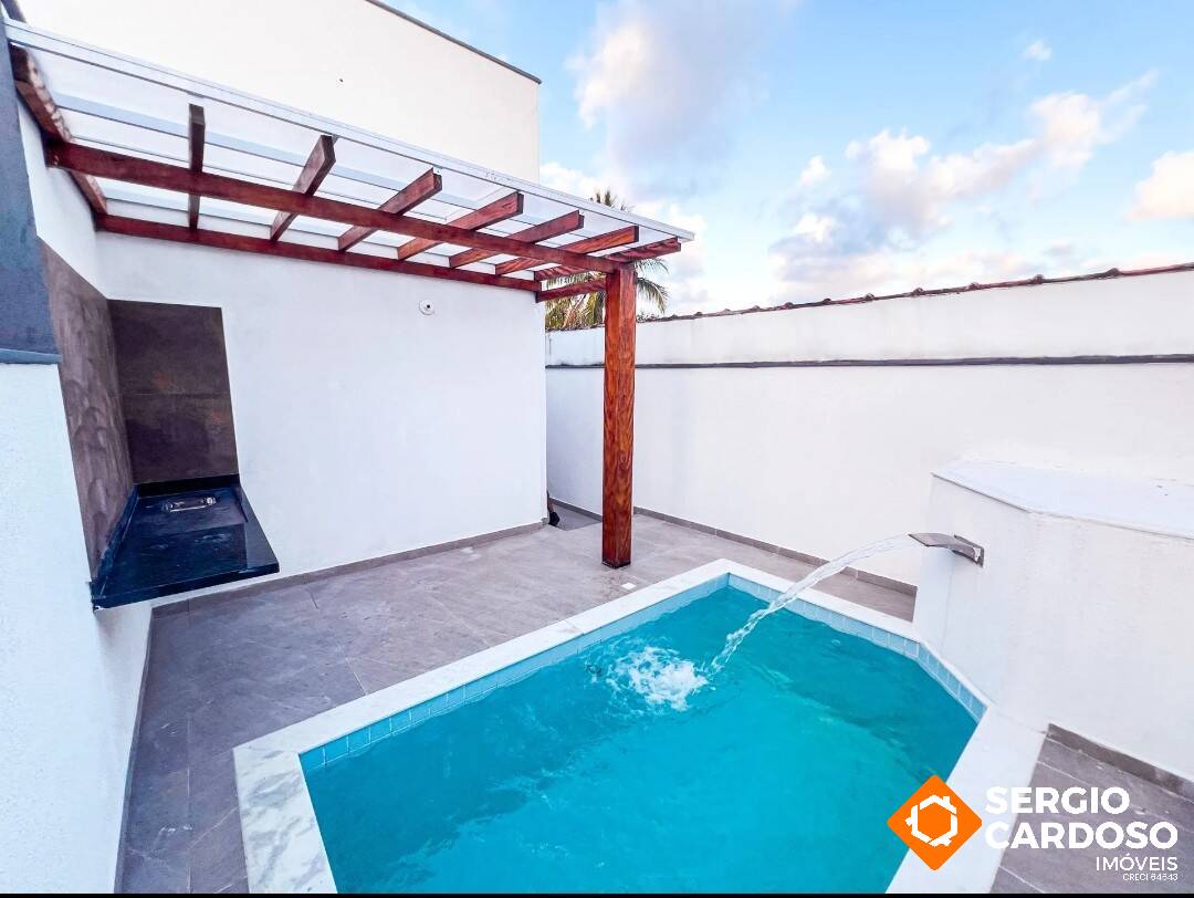 CASA NOVA 2 QUARTOS PISCINA ÓTIMO ACABAMENTO LADO PRAIA ITANHAÉM SP