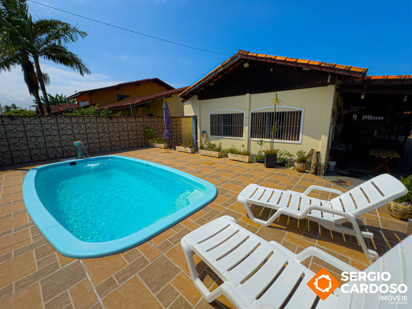 CASÃO 5 QUARTOS 2 SUÍTES PISCINA 700M DO MAR ITANHAÉM/SP