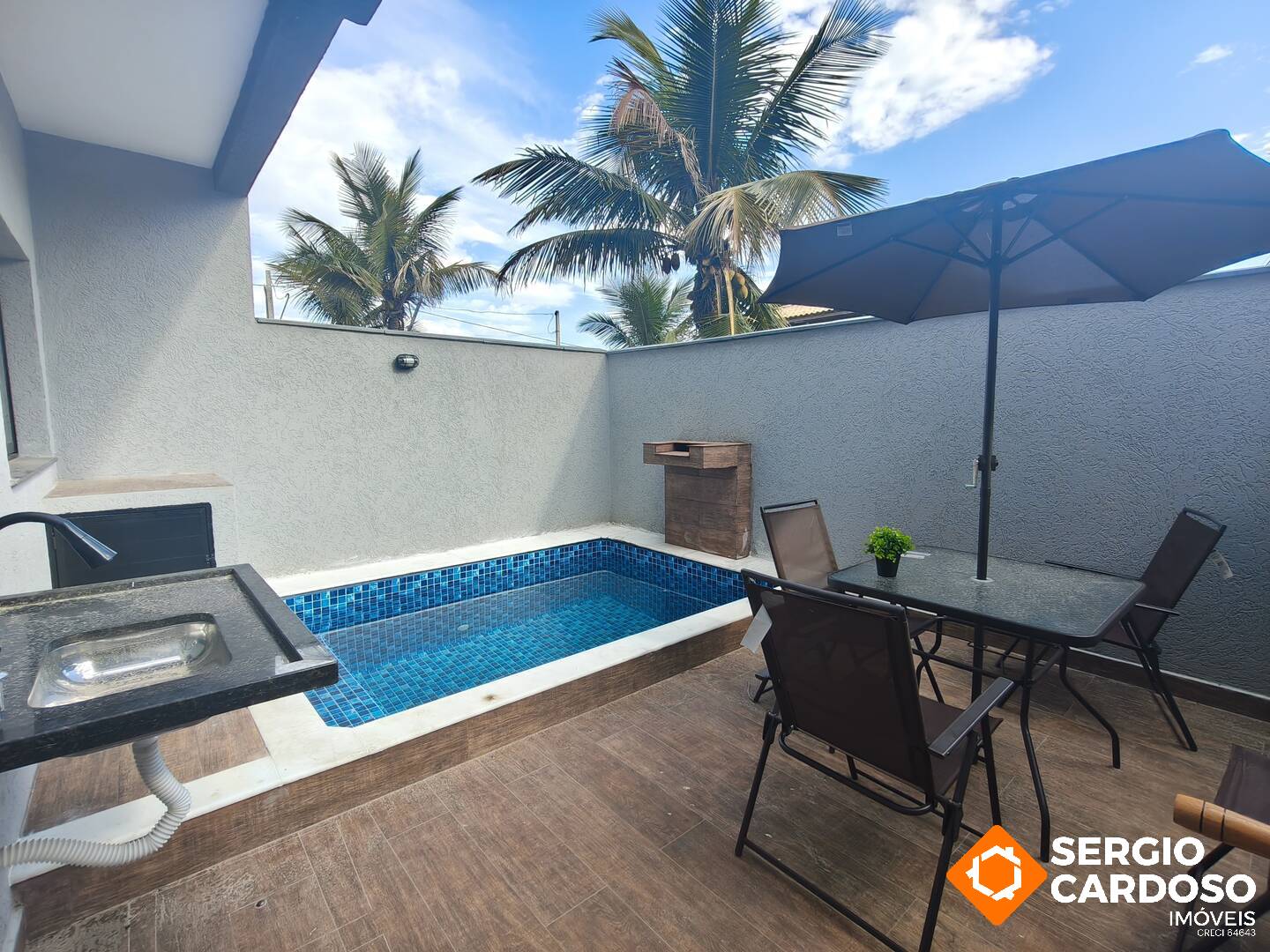 SOBRADOS COM PISCINA COM VISTA PARA O MAR NO SUARÃO! 2 SUÍTES -ITANHAÉM/SP